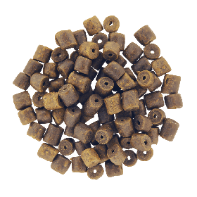 Pellets extrudés perforés