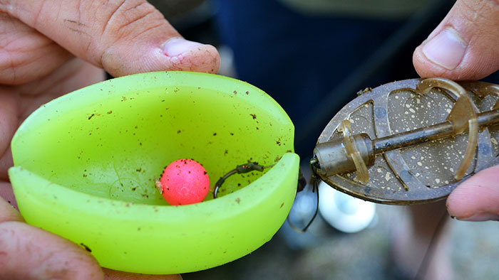 Pêche de la carpe au feeder